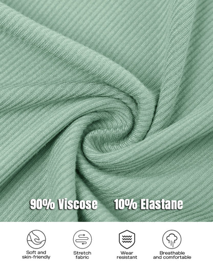 O-Neck Sleeveless Basic Slim Fit Skinny Tank Casual Top(Without Pads)