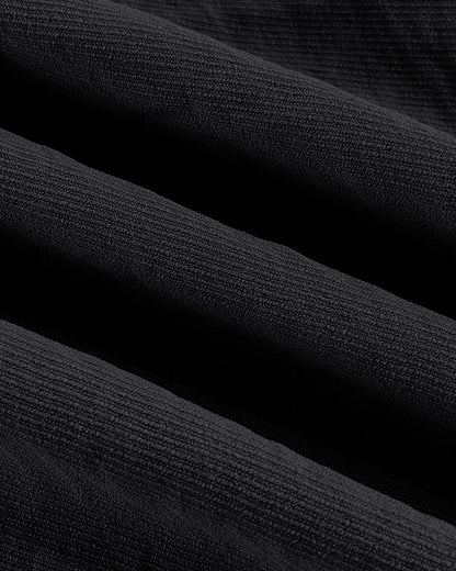 Skew Neck Lantern Sleeve Loose Top & Zipper Fly Wide Leg Pants Set Without Belt