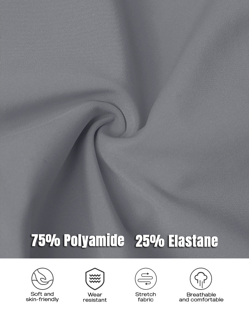 Tummy Control Butt Lifting Active Shorts High Waist Flap Pocket Workout Bermuda Cargo Running Shorts