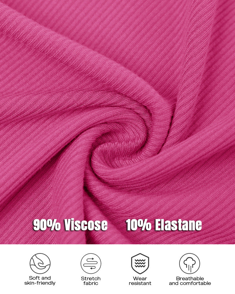 O-Neck Sleeveless Basic Slim Fit Skinny Tank Casual Top(Without Pads)